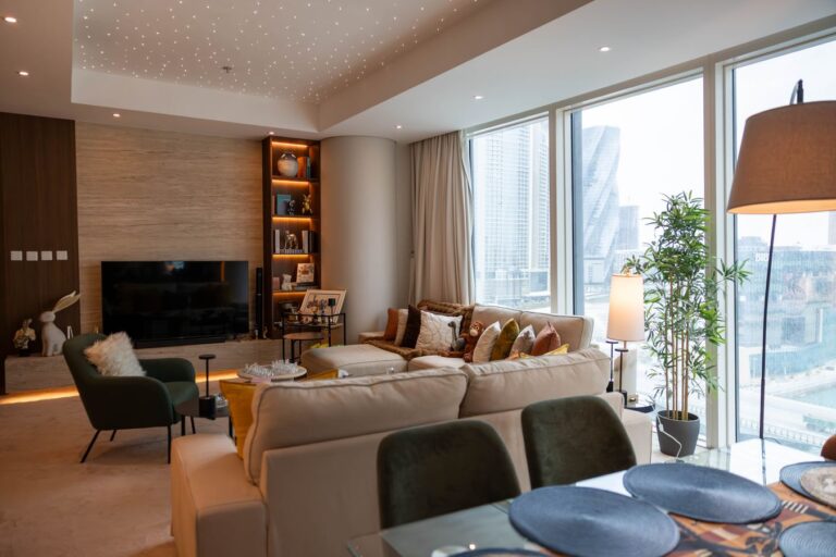 Interior design services Bahrain – luxury living room by ASK Real Estate