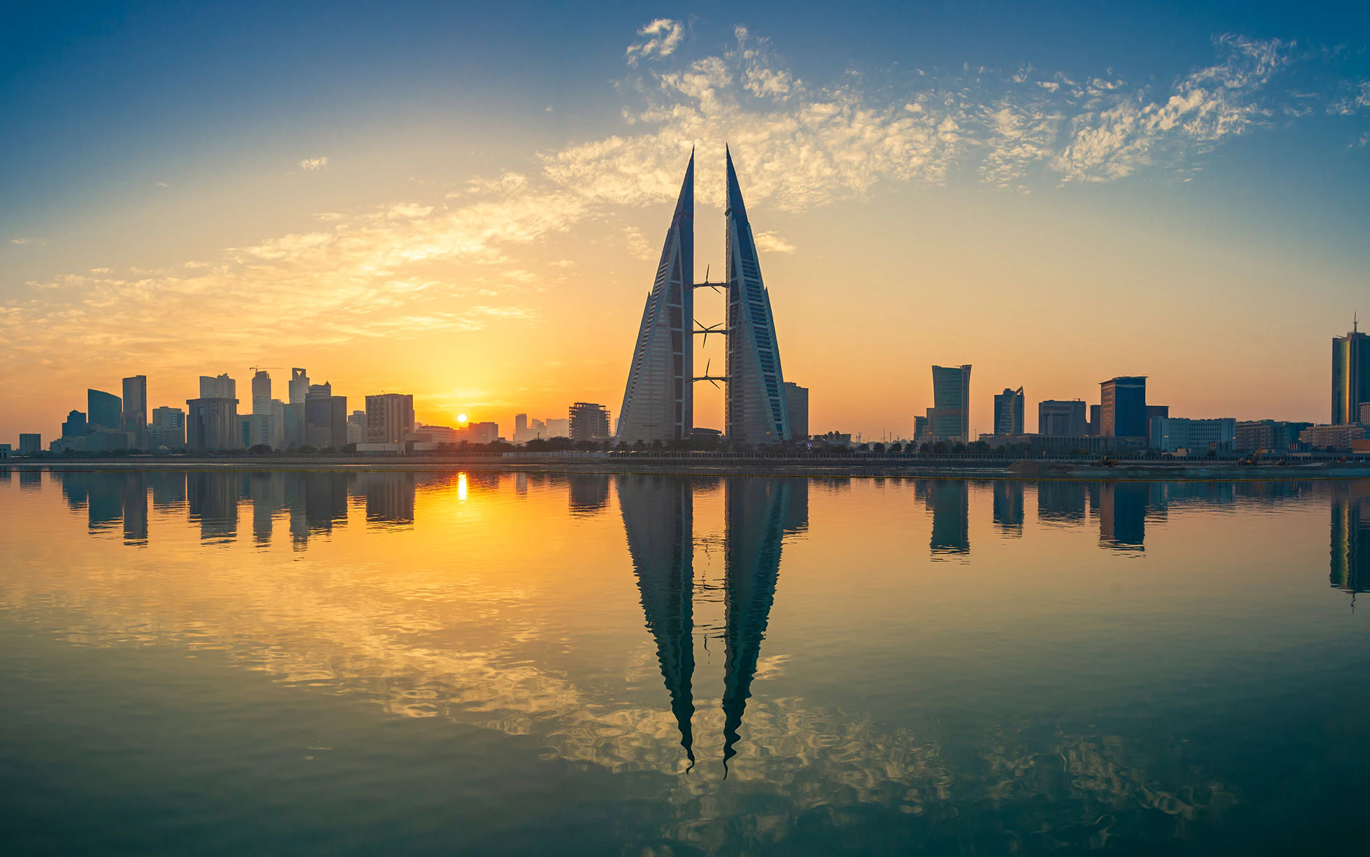 Manama skyline, Bahrain
