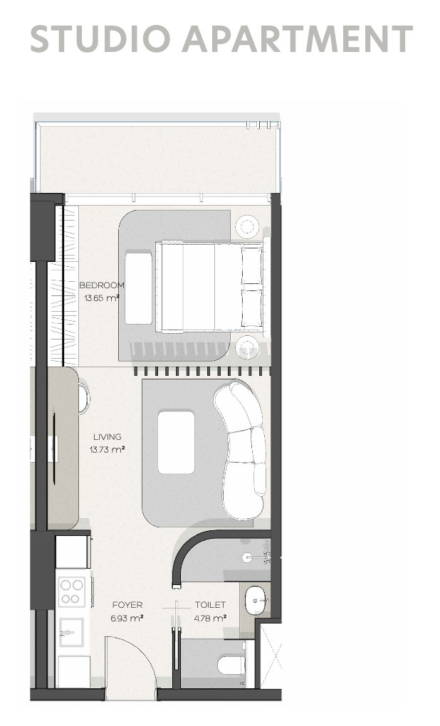 Meliá Studio floor plan