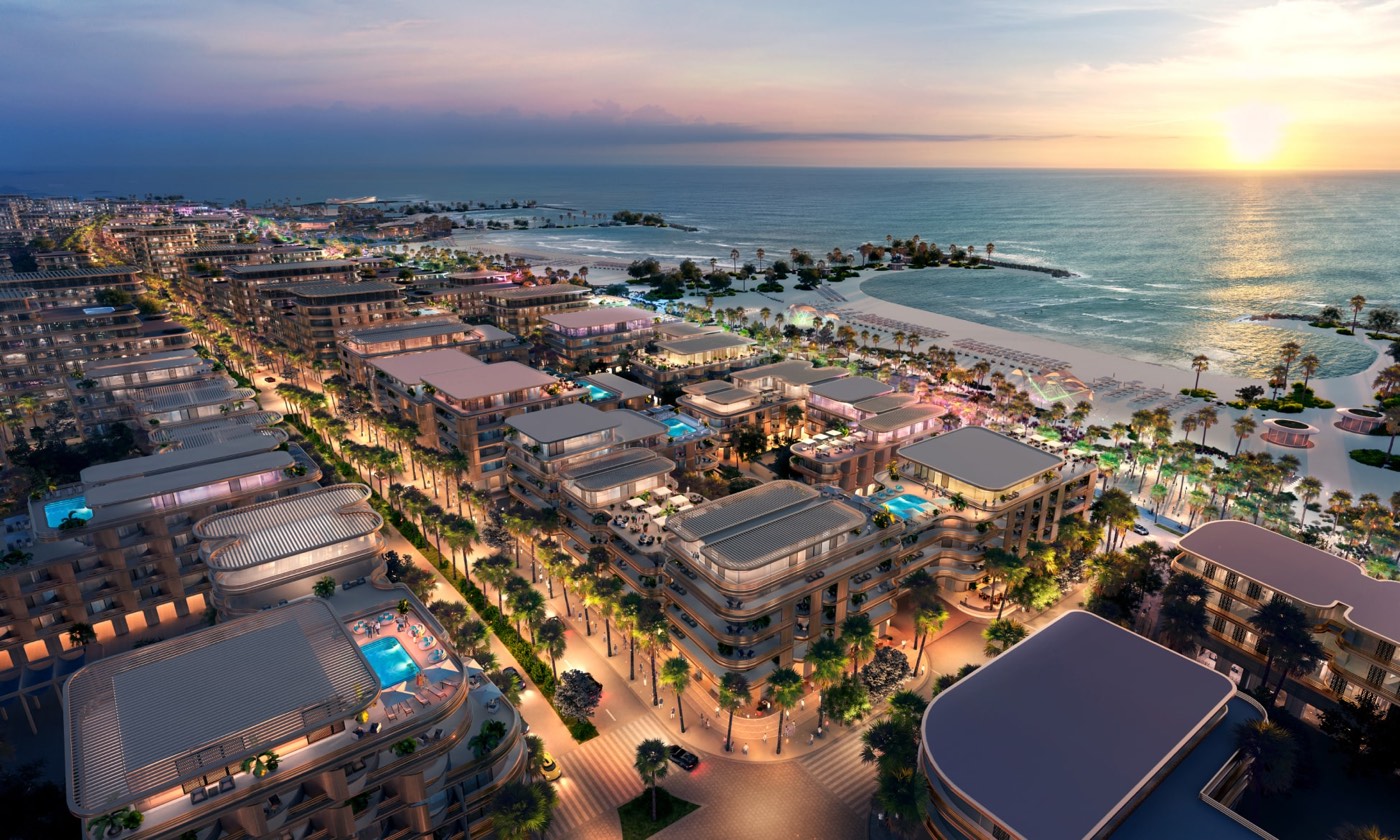 Tivoli Residences aerial, Bilaj Al Jazayer, Bahrain