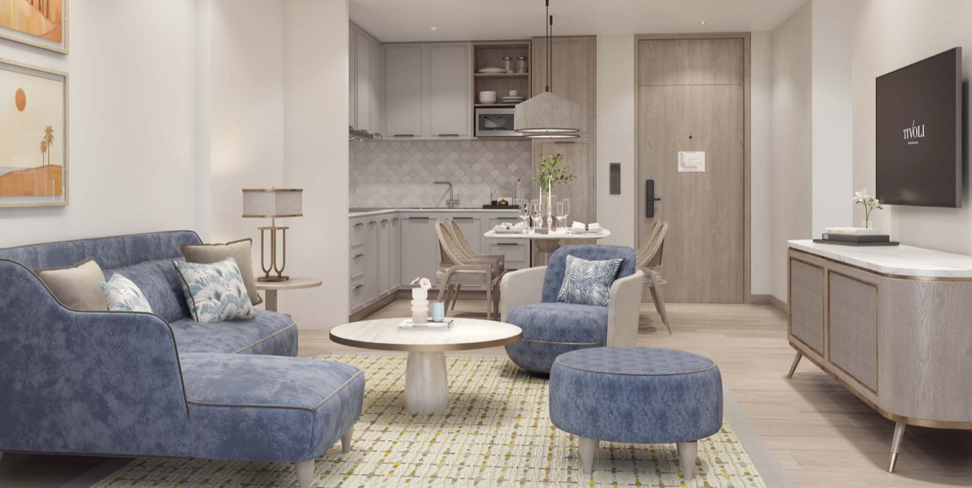 Living space interior