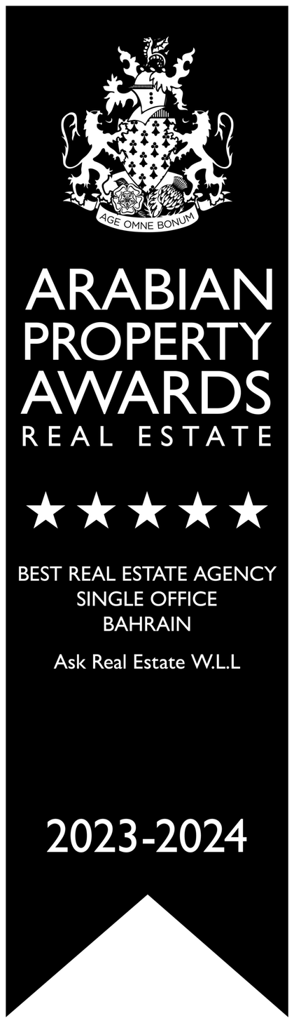 Arabian Property Awards 2023-2024, Best Real Estate Agency Single Office Bahrain, ASK Real Estate