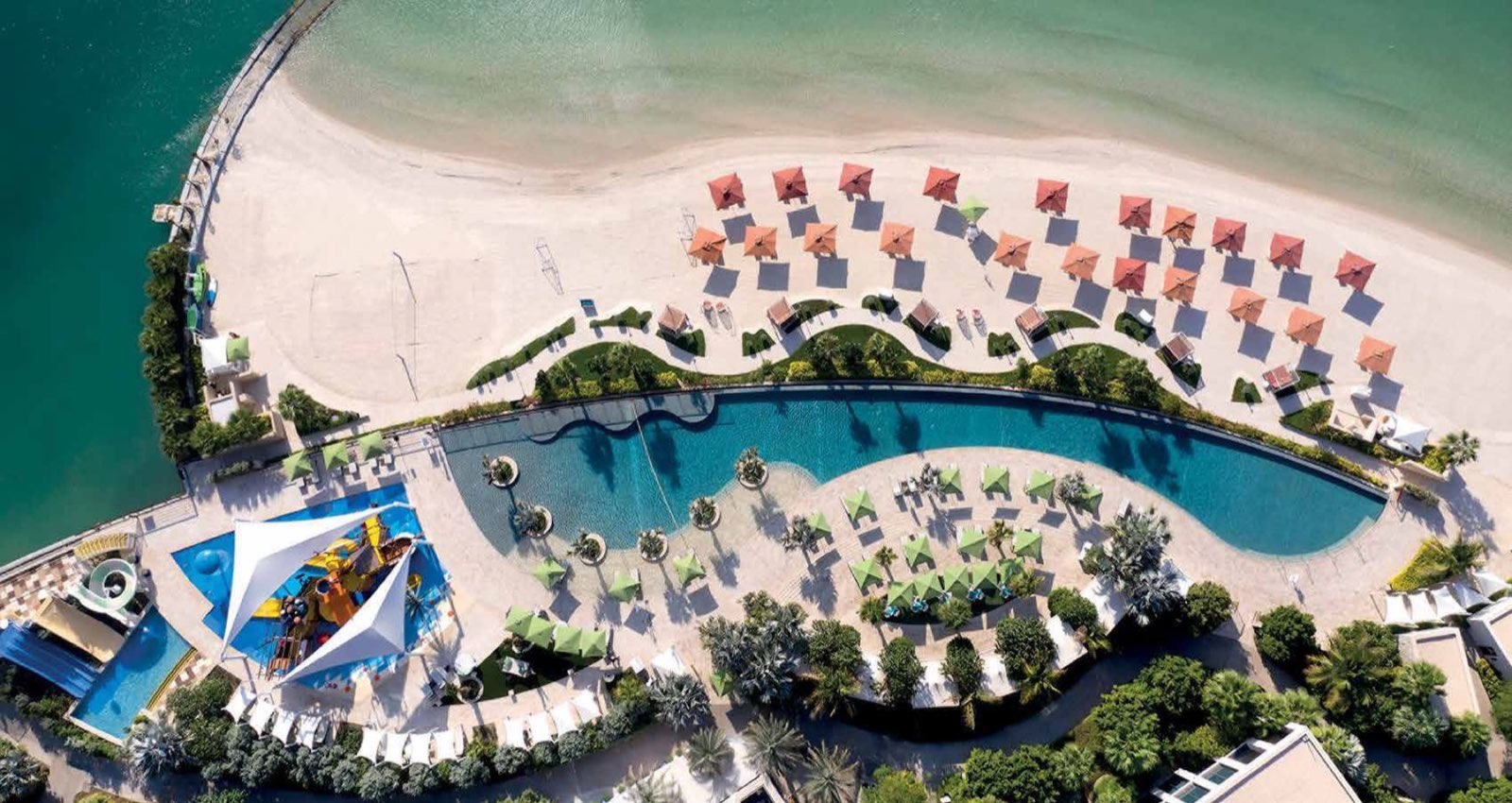 Four Seasons beach and dhow waterpark